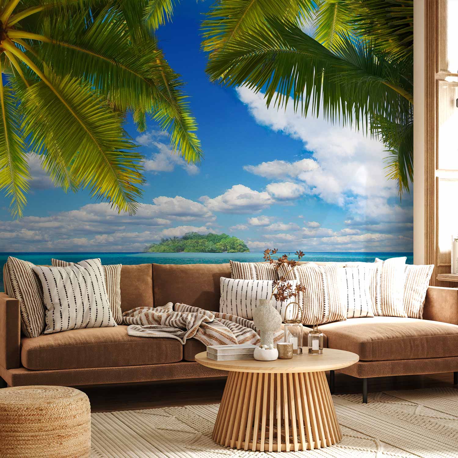 Tropical Scenery Non-woven Photo Wallpaper 10110903-21
