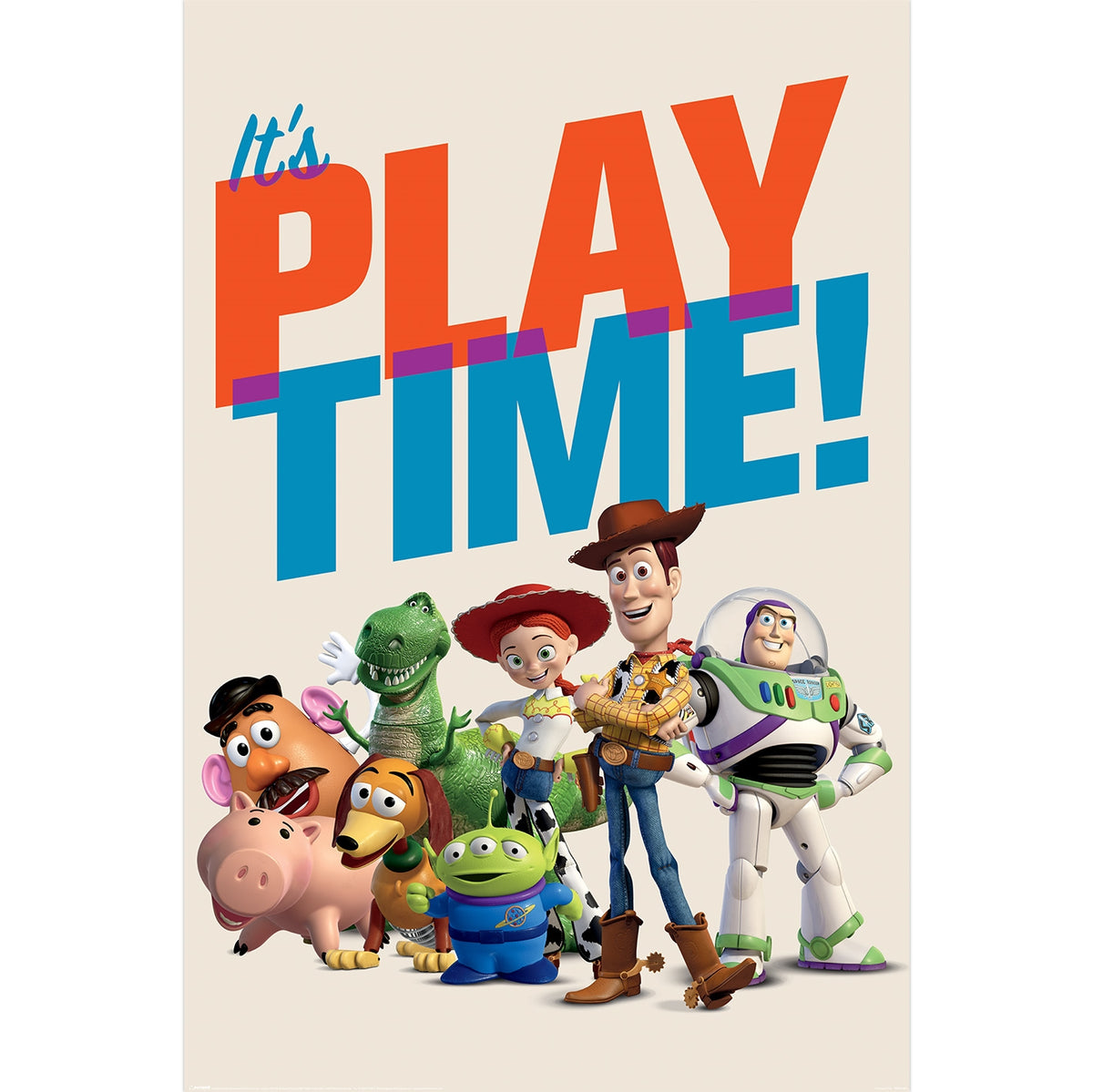 Toy Story Play Time Poster Disney