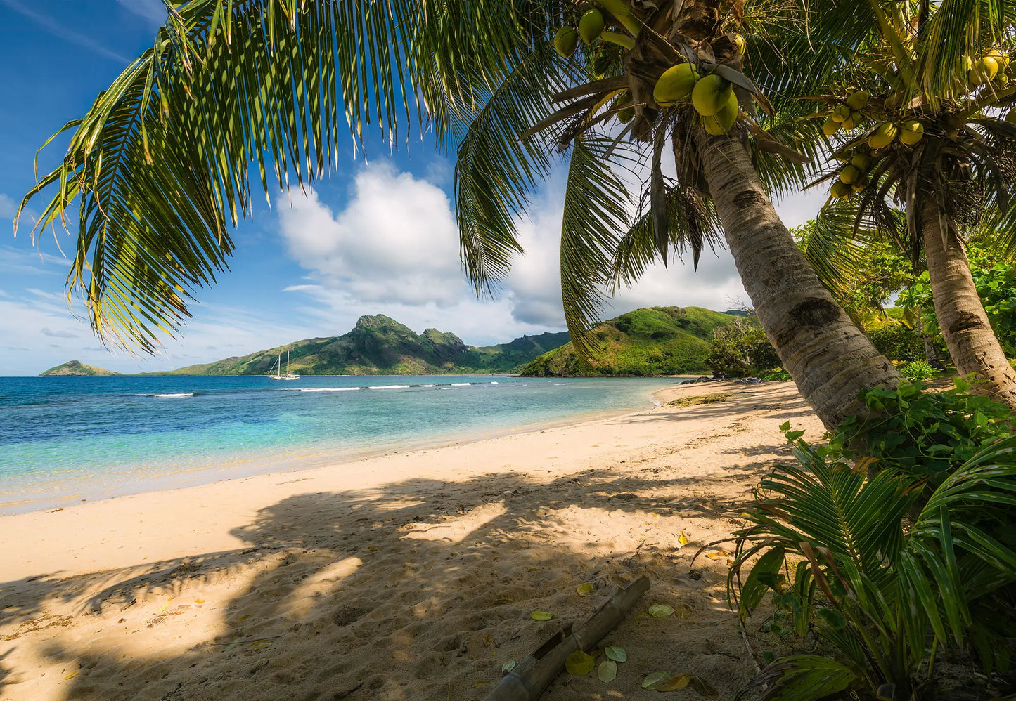 Castaway Beach Holiday Scenery Photo Wallpaper (W x H) 368cm x 254cm (144" x 100")