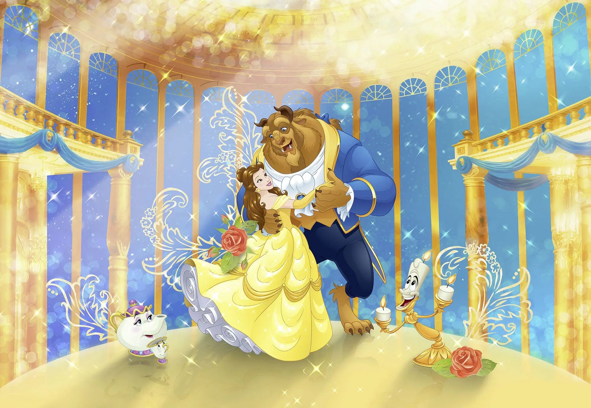 Disney Beauty and the Beast Photo Wallpaper