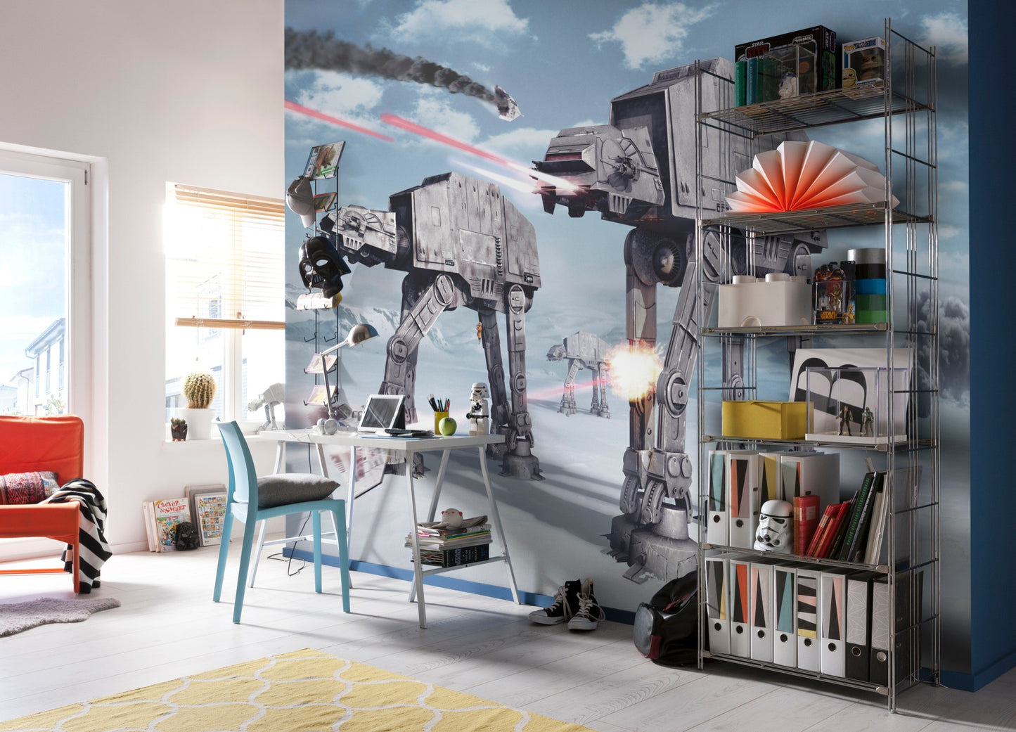 Star Wars Battle of Hoth Non-Woven Wallpaper Mural 400 cm x 260 cm (157" x 102")