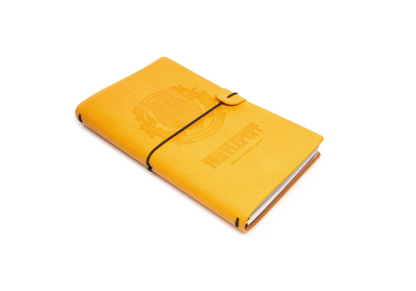 Harry Potter Hufflepuff PU Leather Travel Journal Cute Gifts Movie Notebook 11,7x19,6 cm