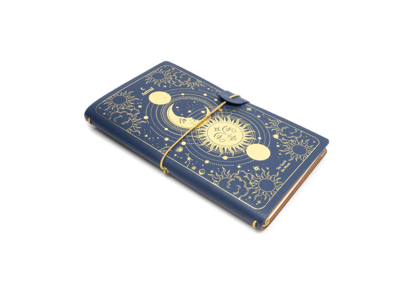 Astral PU Leather Travel Journal Cute Gifts Art Notebook 11,7x19,6 cm