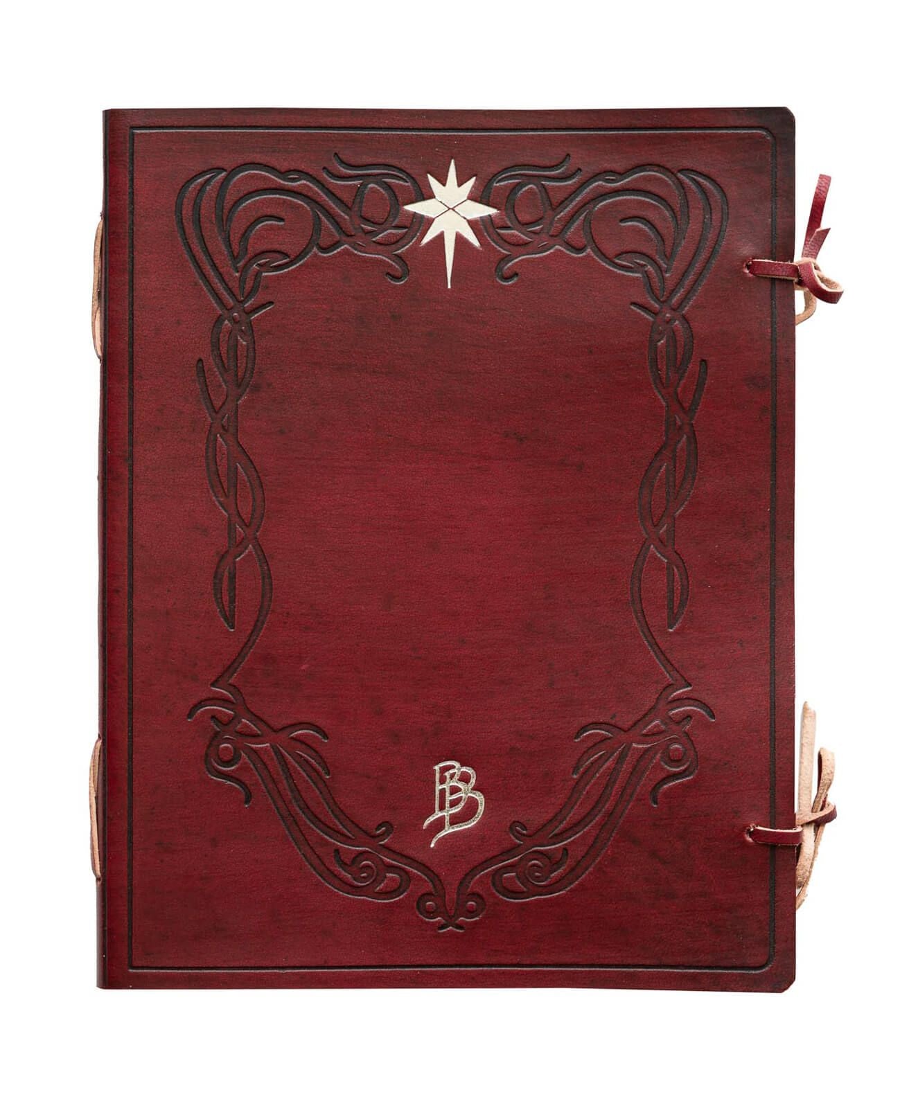 Lord Of The Rings Leather Journal Premium Blank Movie Notebook 175x130x26mm