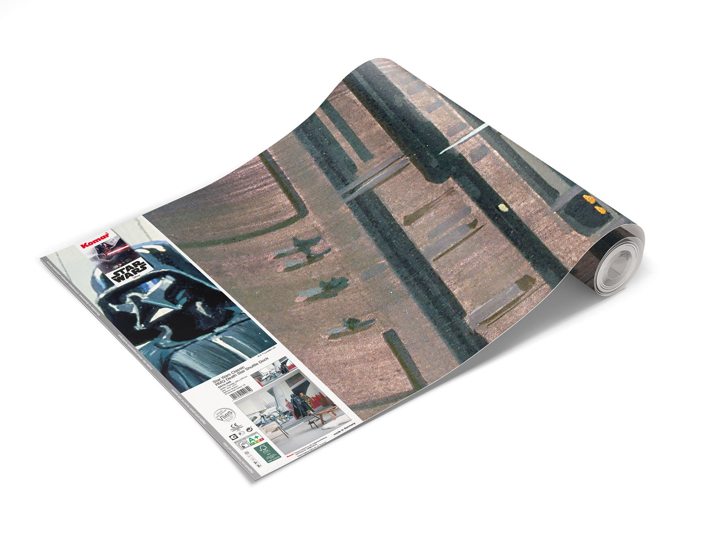 Star Wars Death Star Shuttle Dock Non-Woven Wallpaper Mural 500 cm x 250 cm |196" x 98"|