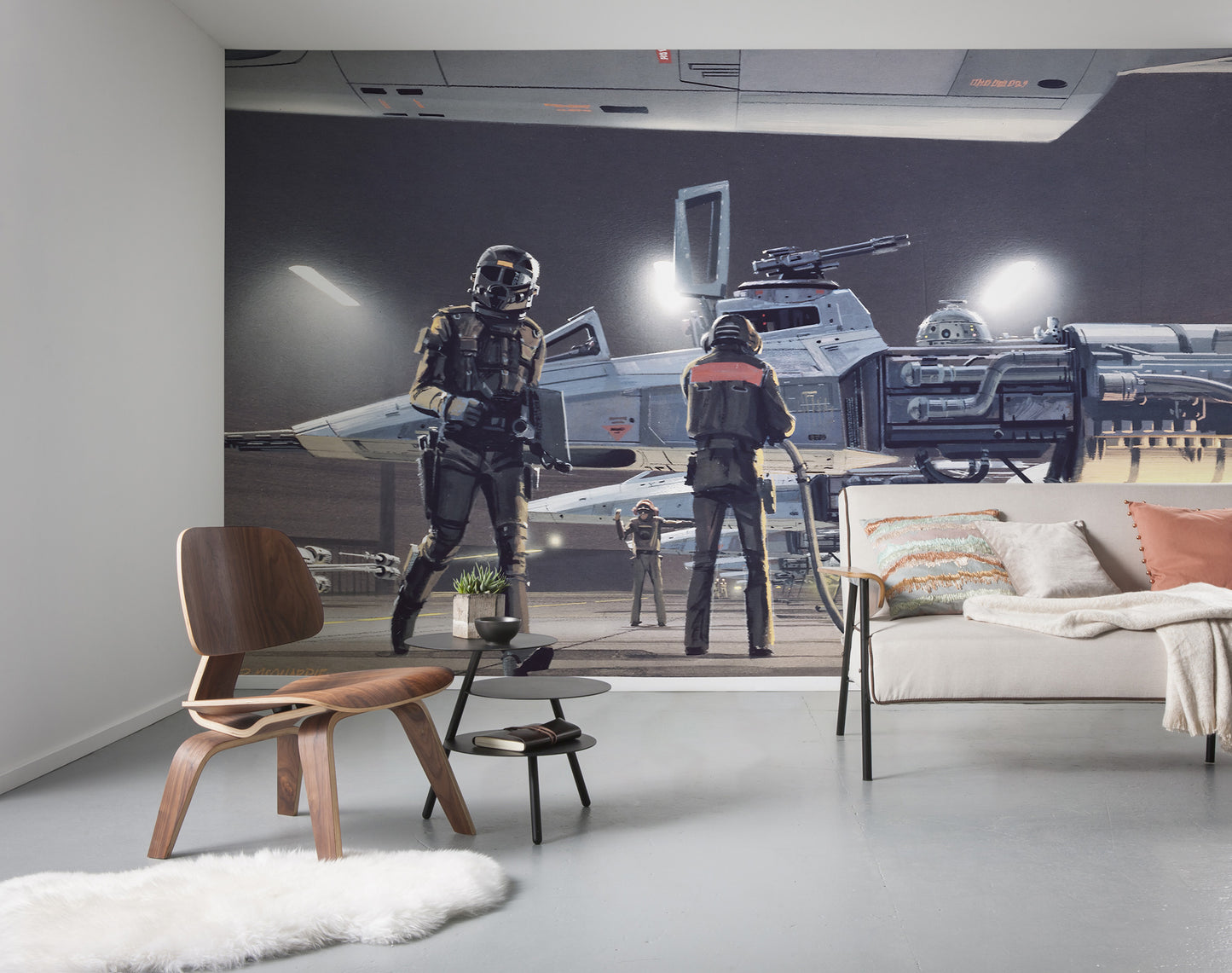 Star Wars Classic RMQ Yavin Y-Wing King Size Non-Woven Wallpaper Mural 500 cm x 250 cm |196" x 98"|