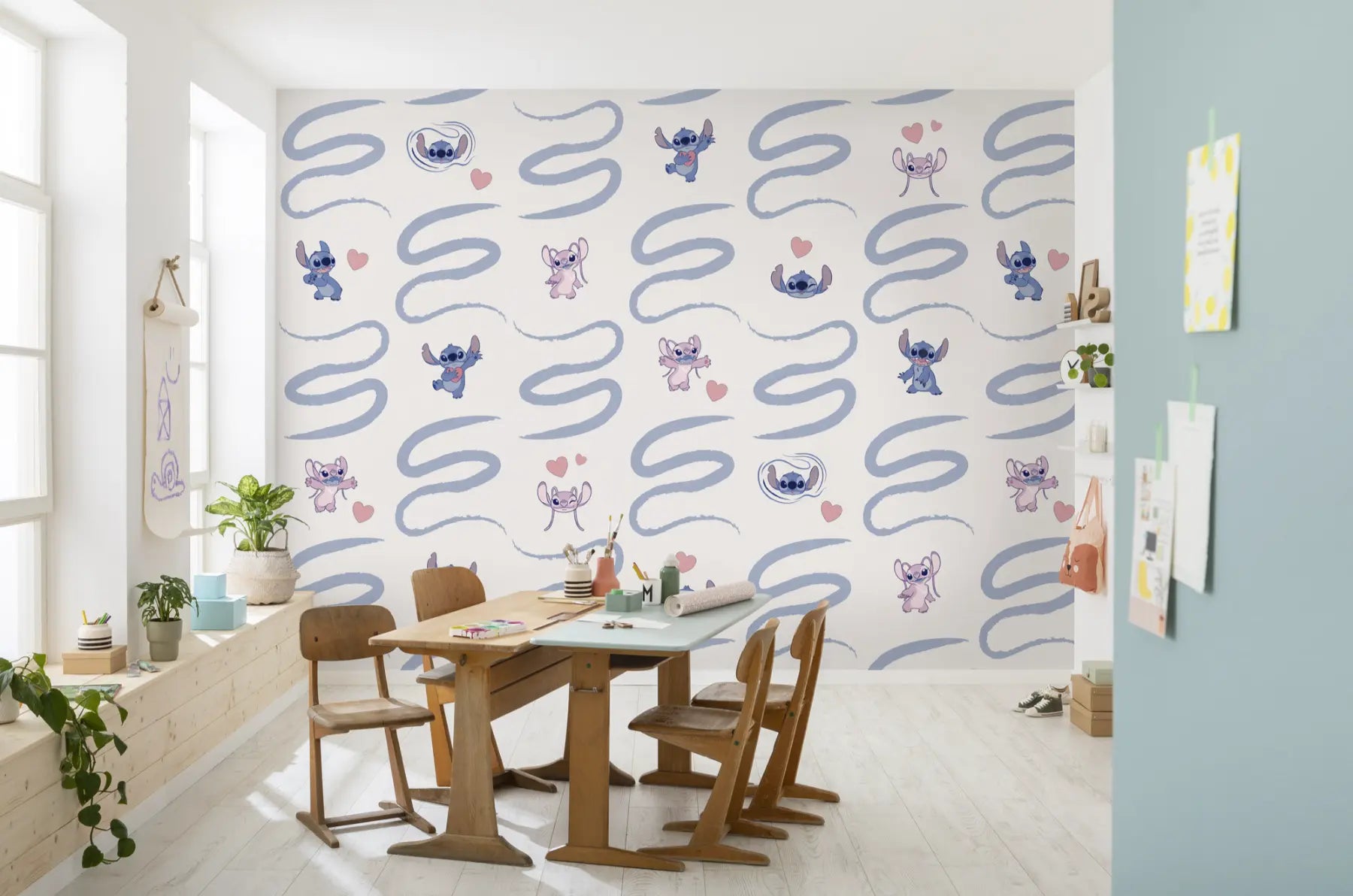 Disney Lilo and Stitch Be Kind Non-Woven Wallpaper Mural