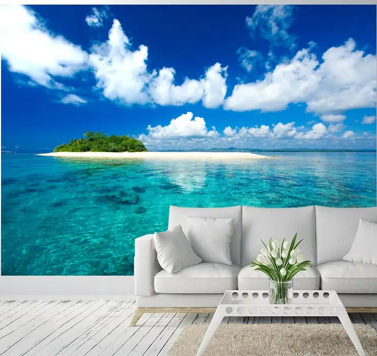 Tropical island vacation paradise Photo Wallpaper