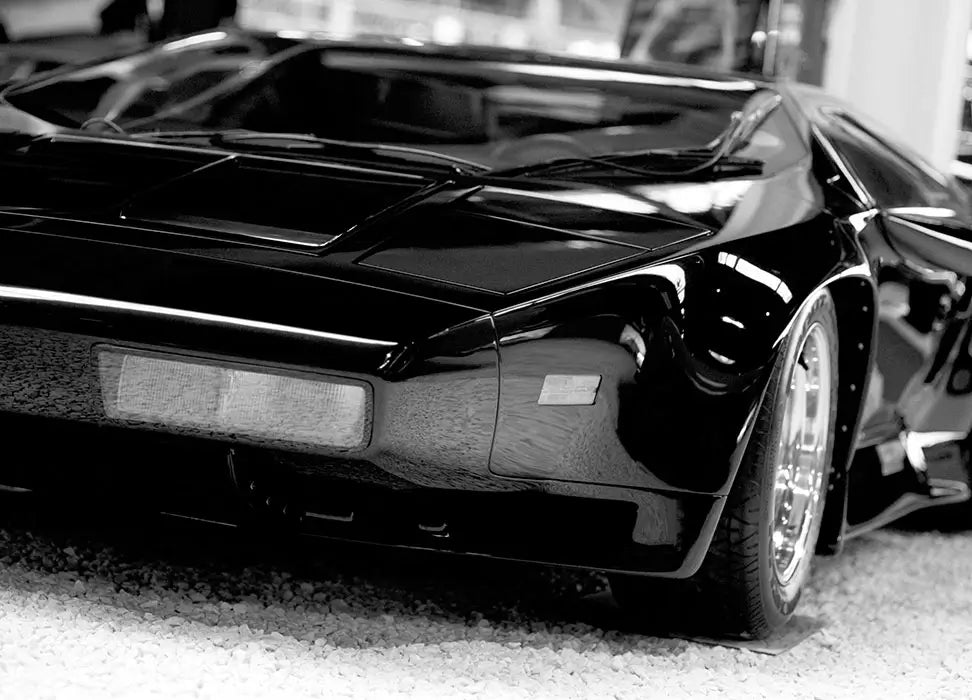 Black Luxury Sports Car Photo Wallpaper