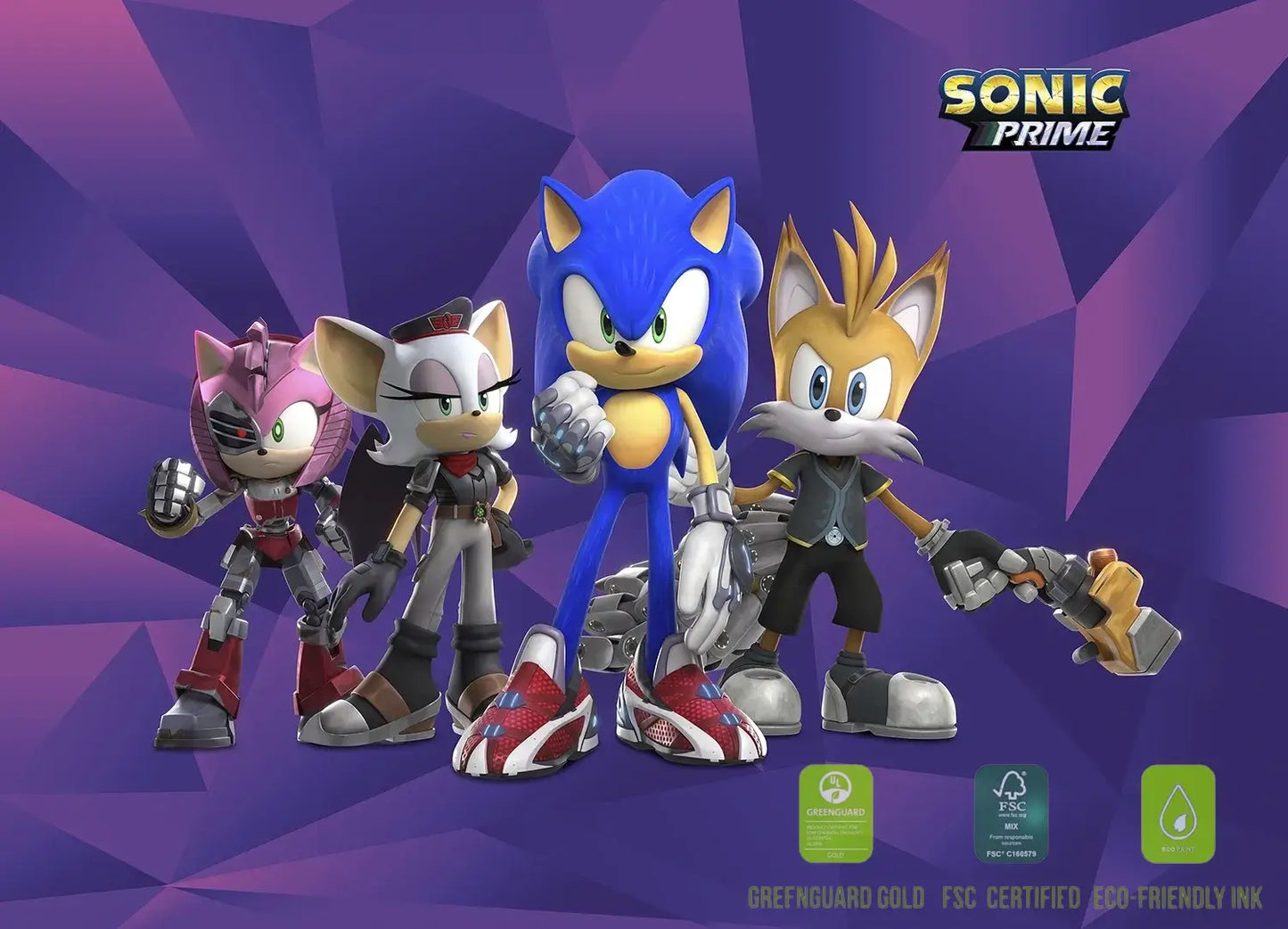 Sonic Hedgehog Gamer Bedroom Paper Photo Wallpapers