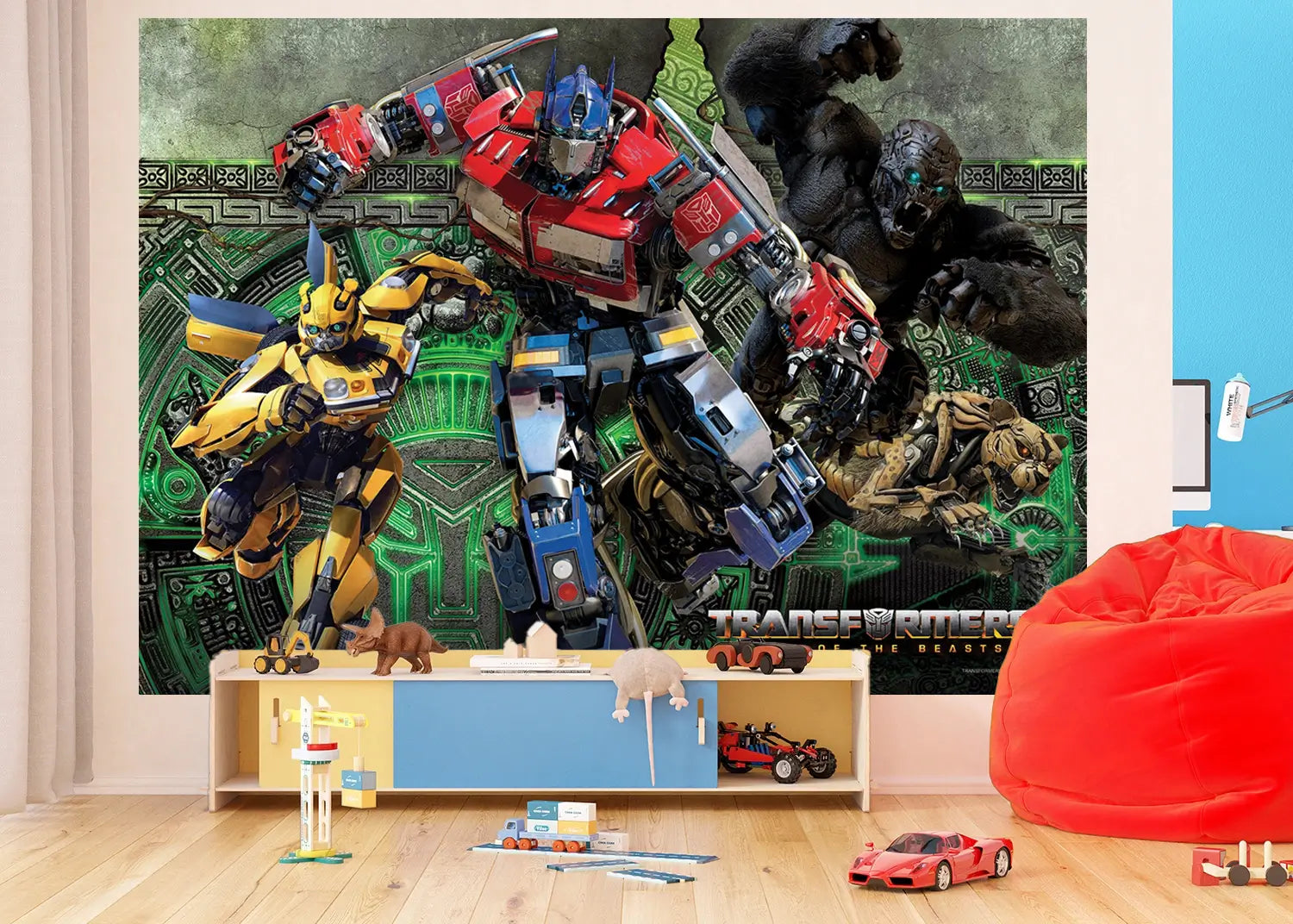 Transformers Rise Of The Beasts Paper Photo Wallpapers