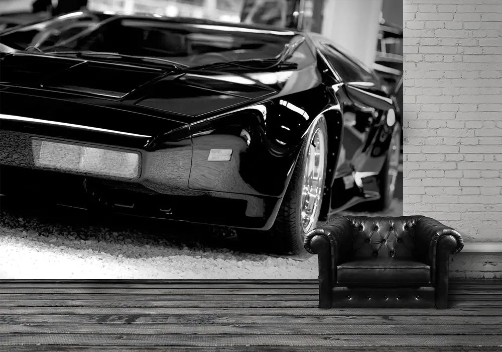 Black Luxury Sports Car Photo Wallpapers