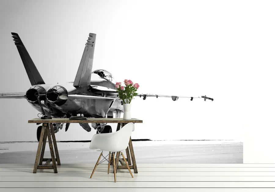 F18 Fighter Jet Aircraft Photo Wallpaper