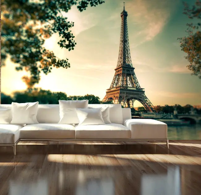 Eiffel Tower In Paris Photo Wallpaper