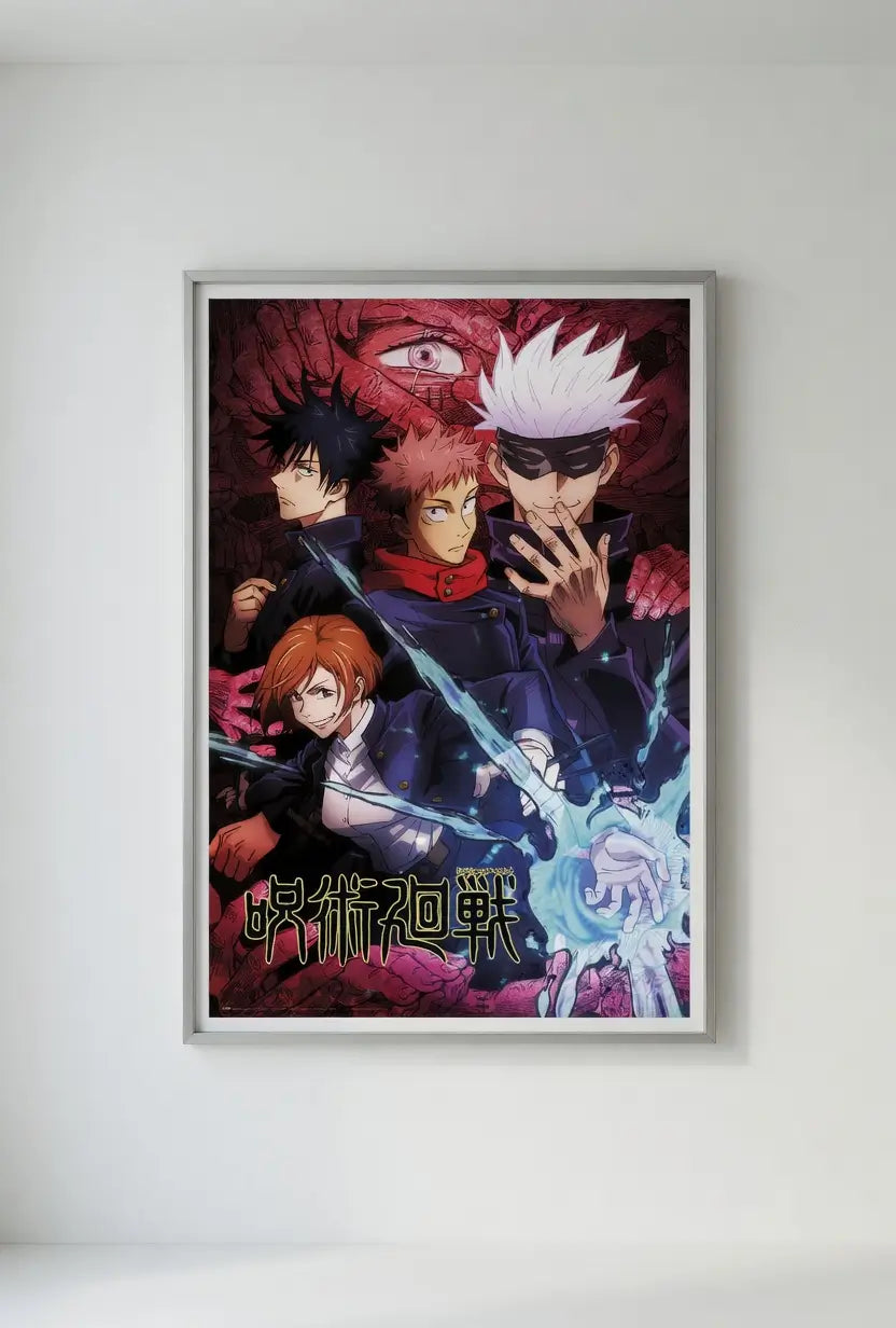 Jujutsu Kaisen Manga Anime Poster 61x91.5 cm | 24x36 inch W x H