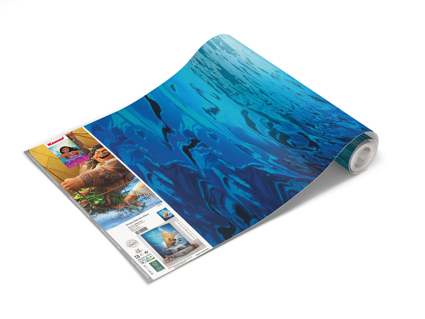 Disney Moana Rides the Wave XL Non-Woven Wallpaper Mural