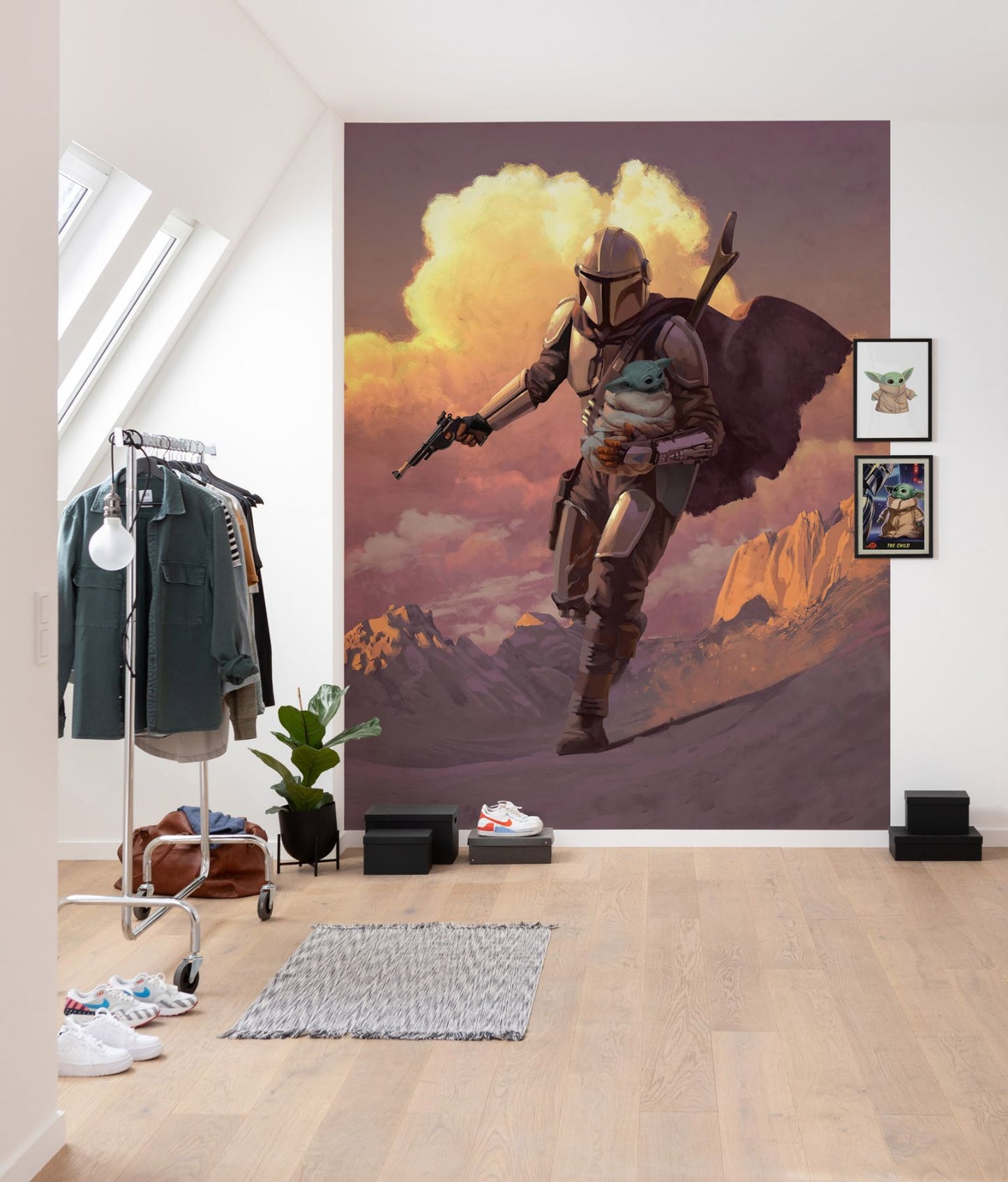 Star Wars Mandalorian Escape Large Size
