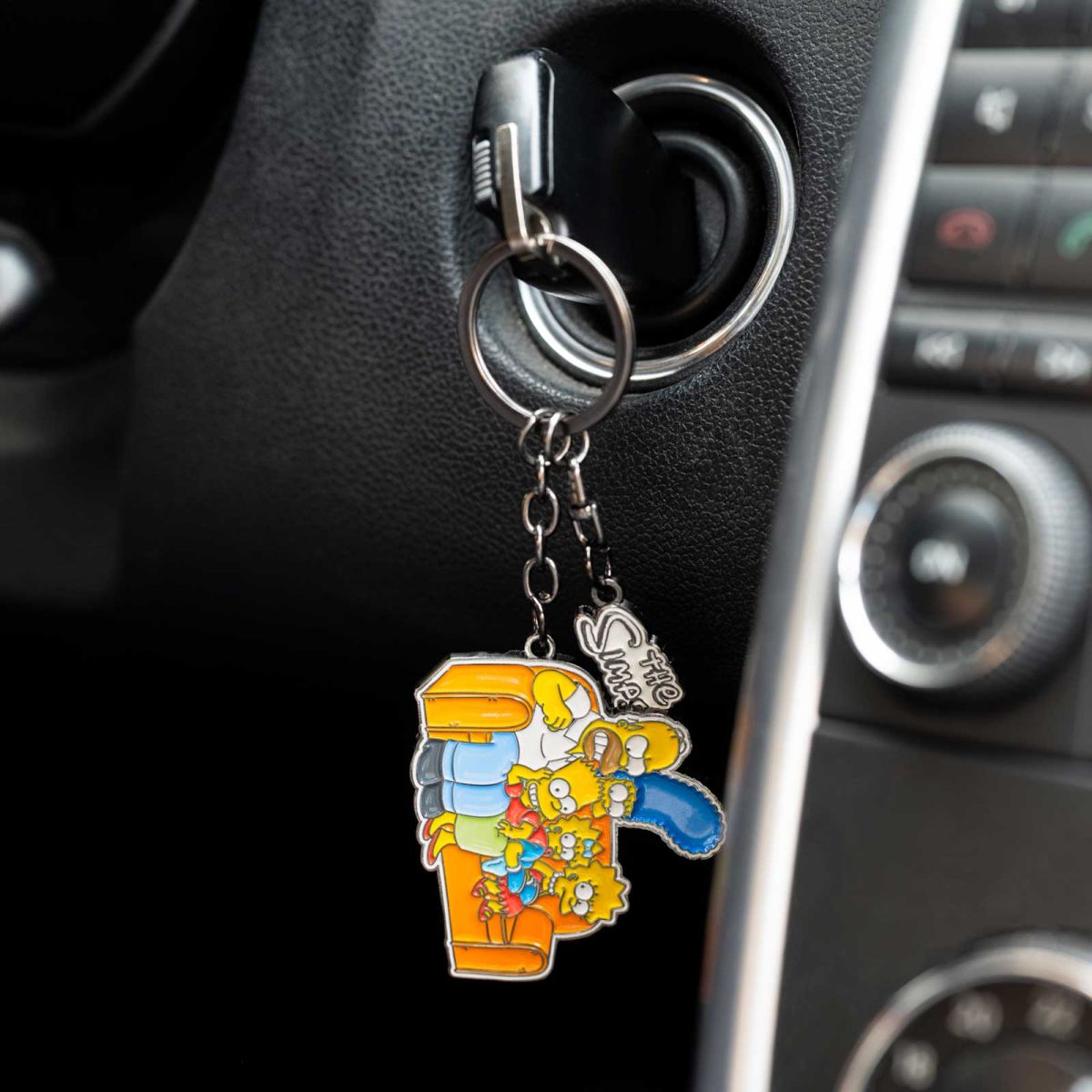 The Simpsons Family Keyring Gifts Under 10 Pounds Keychain 4,8x11,5 cm