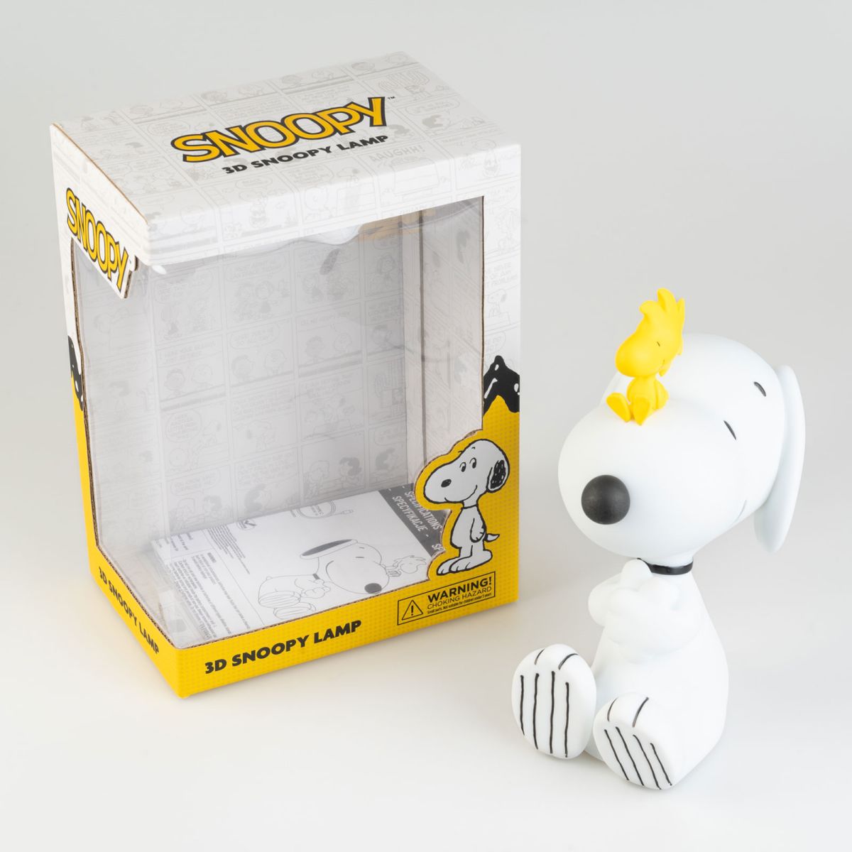 Kids Lamp Dog Snoopy Gifts for Dog Lovers Night Lamp Bedside Mood Lighting Cute Room Décor 12,2x26,7x18,5 cm