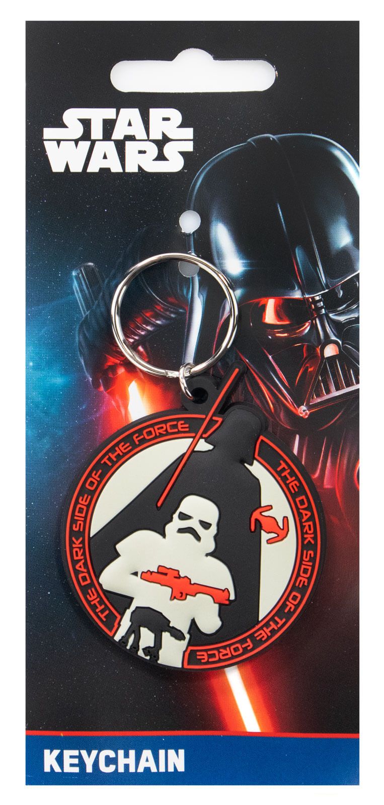 Star Wars Darth Vader and Storm Trooper Keyring Gifts Under 10 Pounds Keychain 4,5x7 cm