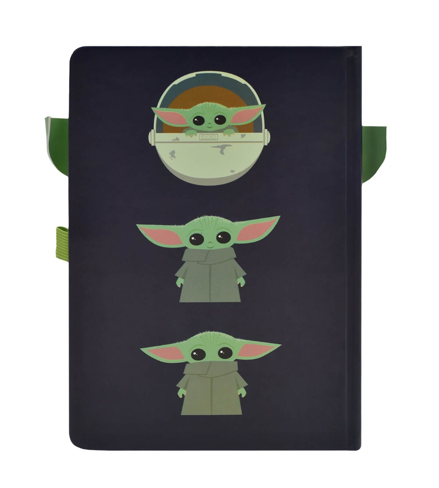 Star Wars The Mandalorian Im All Ears Crib Faux Lether A5 lined Journal Movie Notebook 210x141 mm