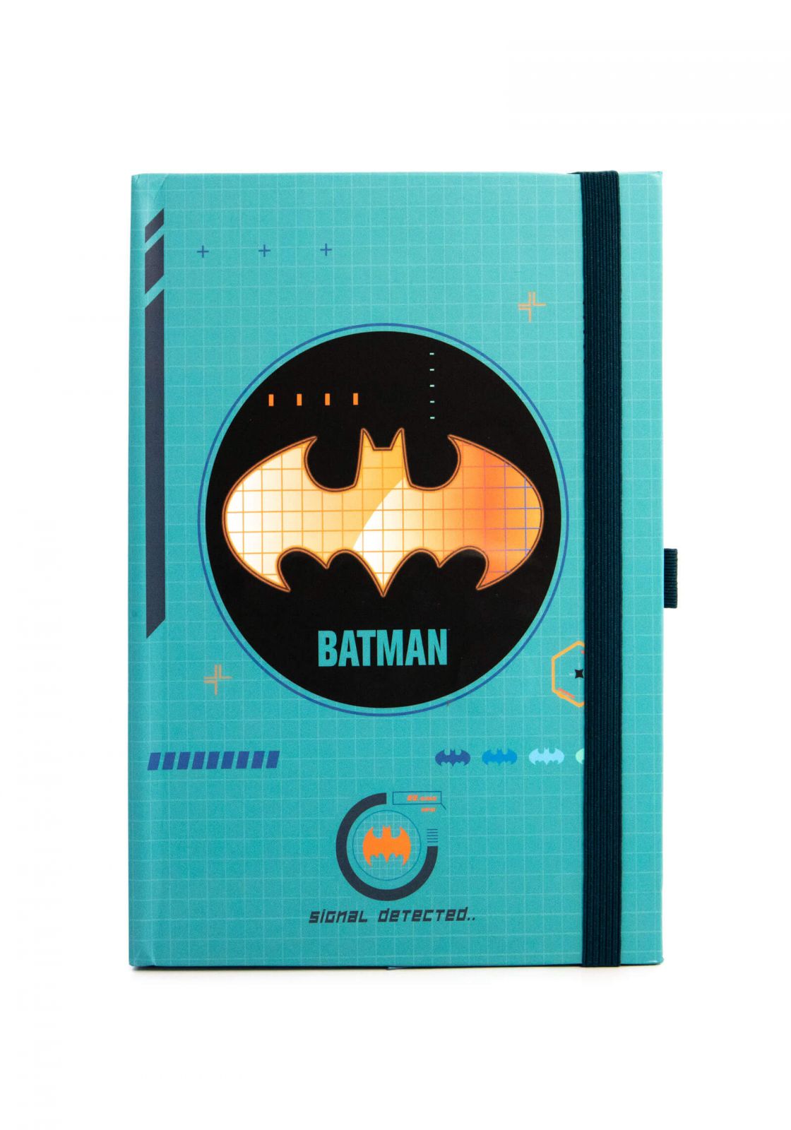 DC Comics Batman Bat Tech lined A5 hardcover Journal Animated Movie Notebook 210x141 mm