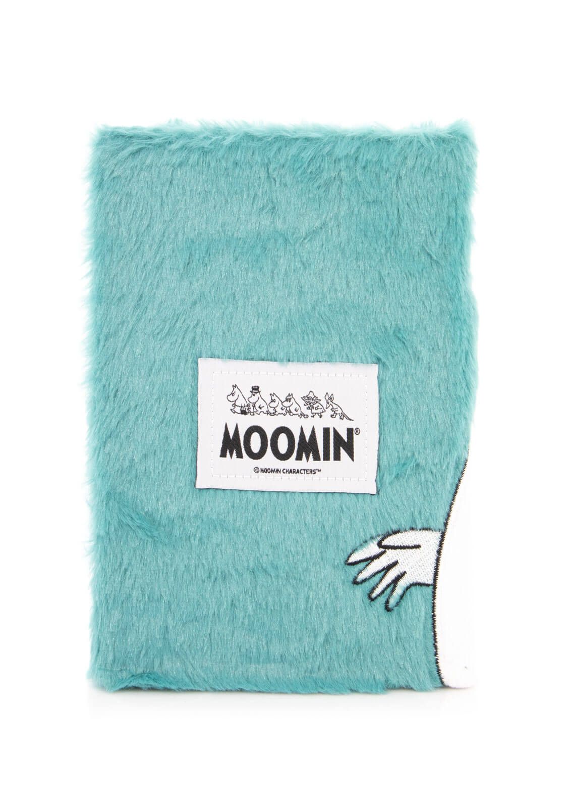 Moomin Hardback Faux Fur Lined Journal Animated Movie Notebook 210x141 mm