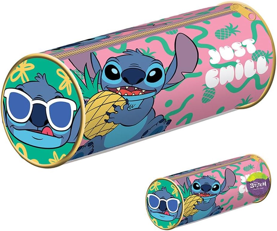Lilo and Stitch You are My Fave Barrel Pencil Case 90x210 mm