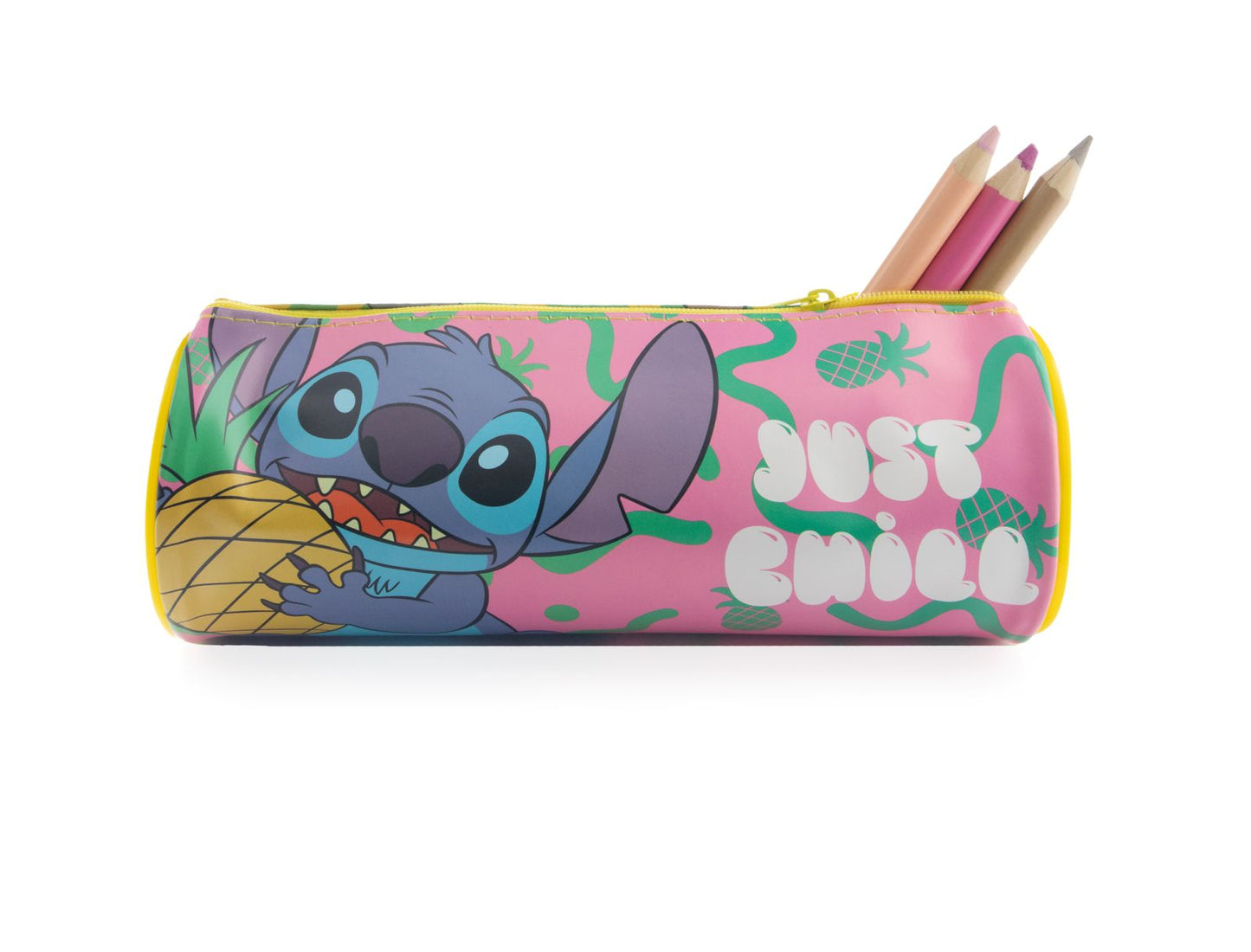 Lilo and Stitch You are My Fave Barrel Pencil Case 90x210 mm