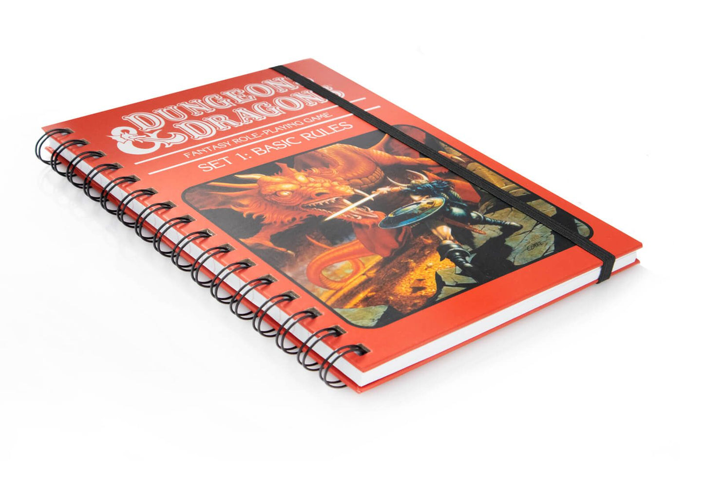 Dungeons and Dragons Basic Rules Lined Notebook 148x210 mm