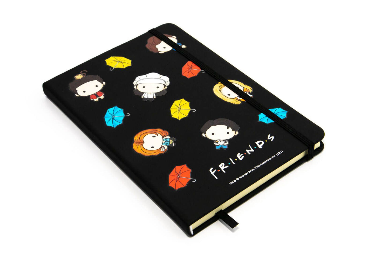 Friends Cartoon Style Characters Notebook 210x141 mm