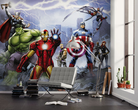 Marvel Avengers Ultimate Warriors Comics Non-woven photo wallpaper Marvel