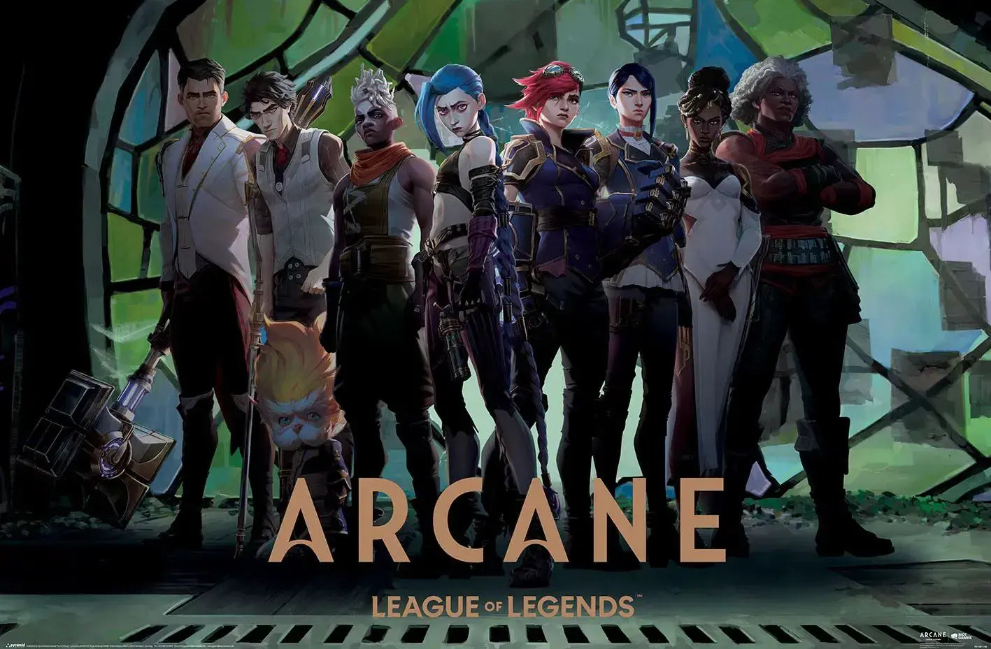 Arcane Characters In Zaun Poster