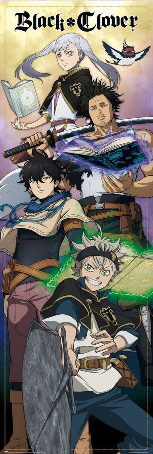 Black Clover Manga Anime Door Poster