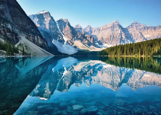 Blue Mountain Lake Photo Wallpaper Nice Wall