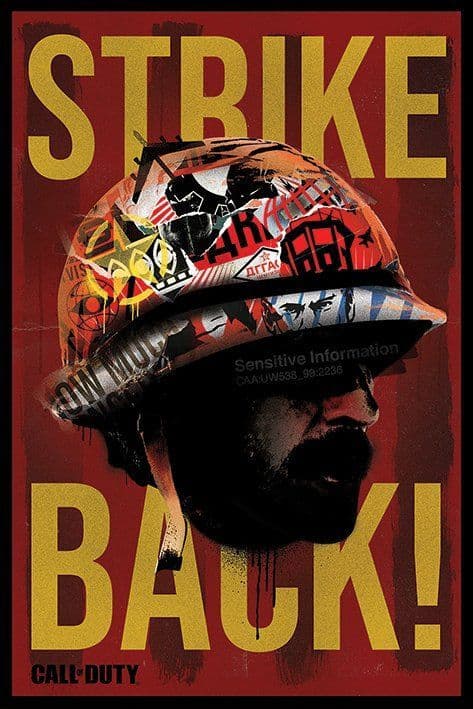 Call Of Duty Black Ops Cold War Strike Back Poster