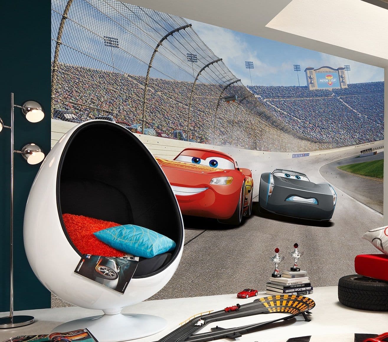 Disney Cars 3 Boy Bedroom Photo Wallpaper Disney