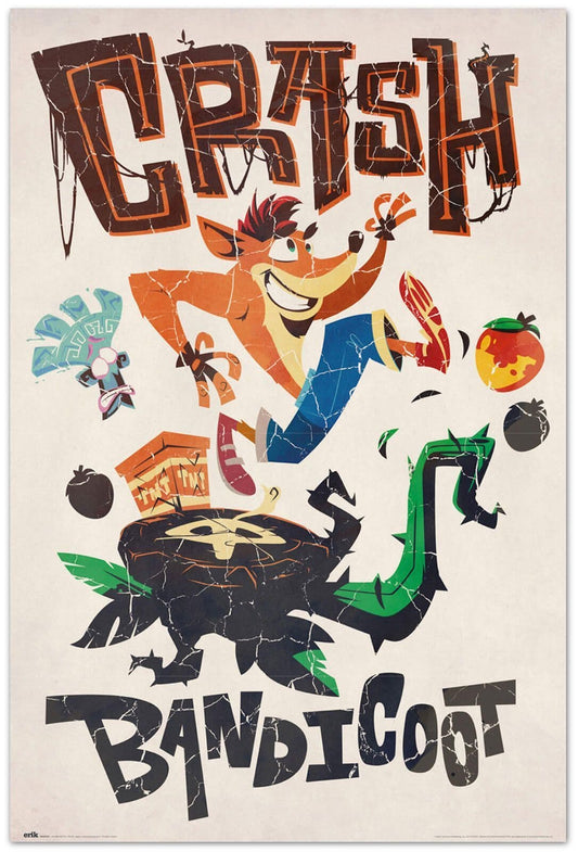 Crash Bandicoot Poster