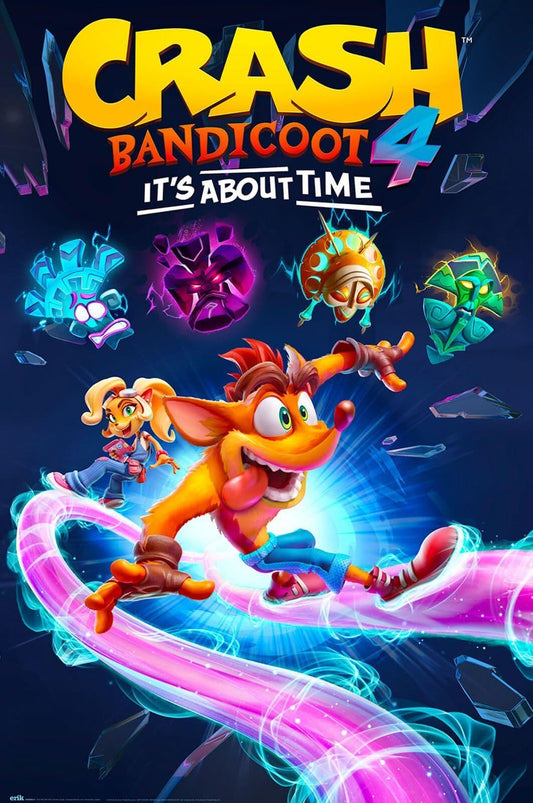 Crash Bandicoot It's About Me Poster