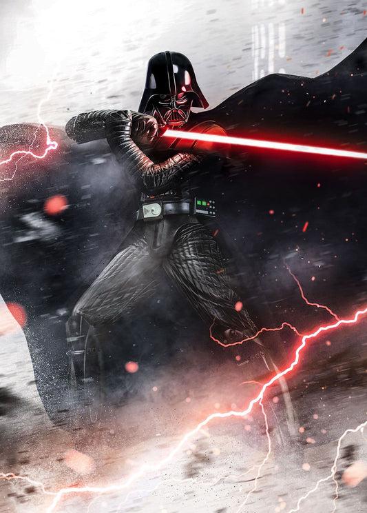 Vader Dark Forces Non-Woven Wallpaper Mural Star Wars