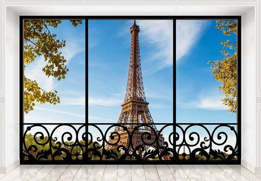 Paris France Eiffel Tower Photo Wallpaper Nice Wall