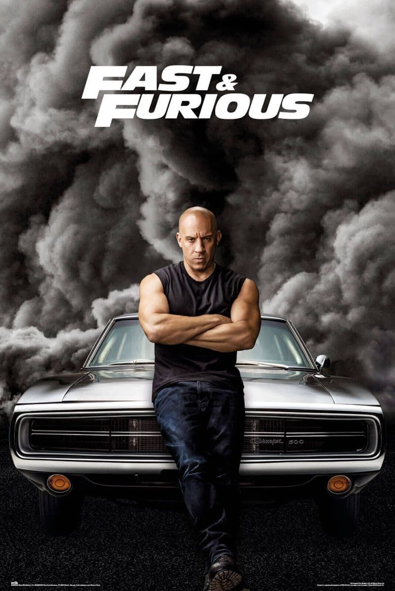 Fast and Furious Dominic Poster