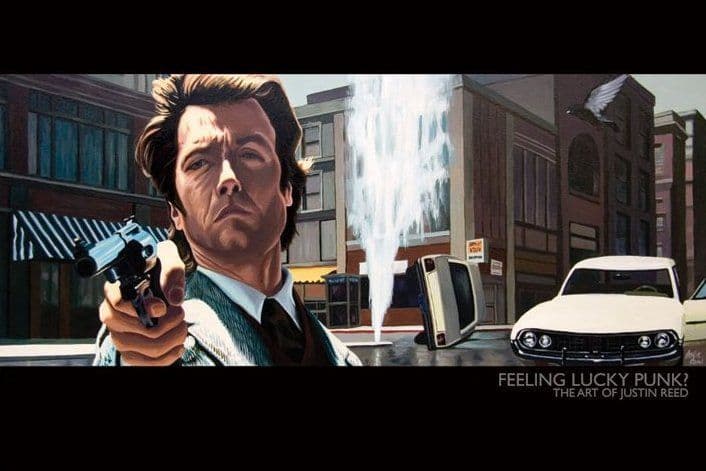 Feeling Lucky Punk The Art Of Justin Reed Poster