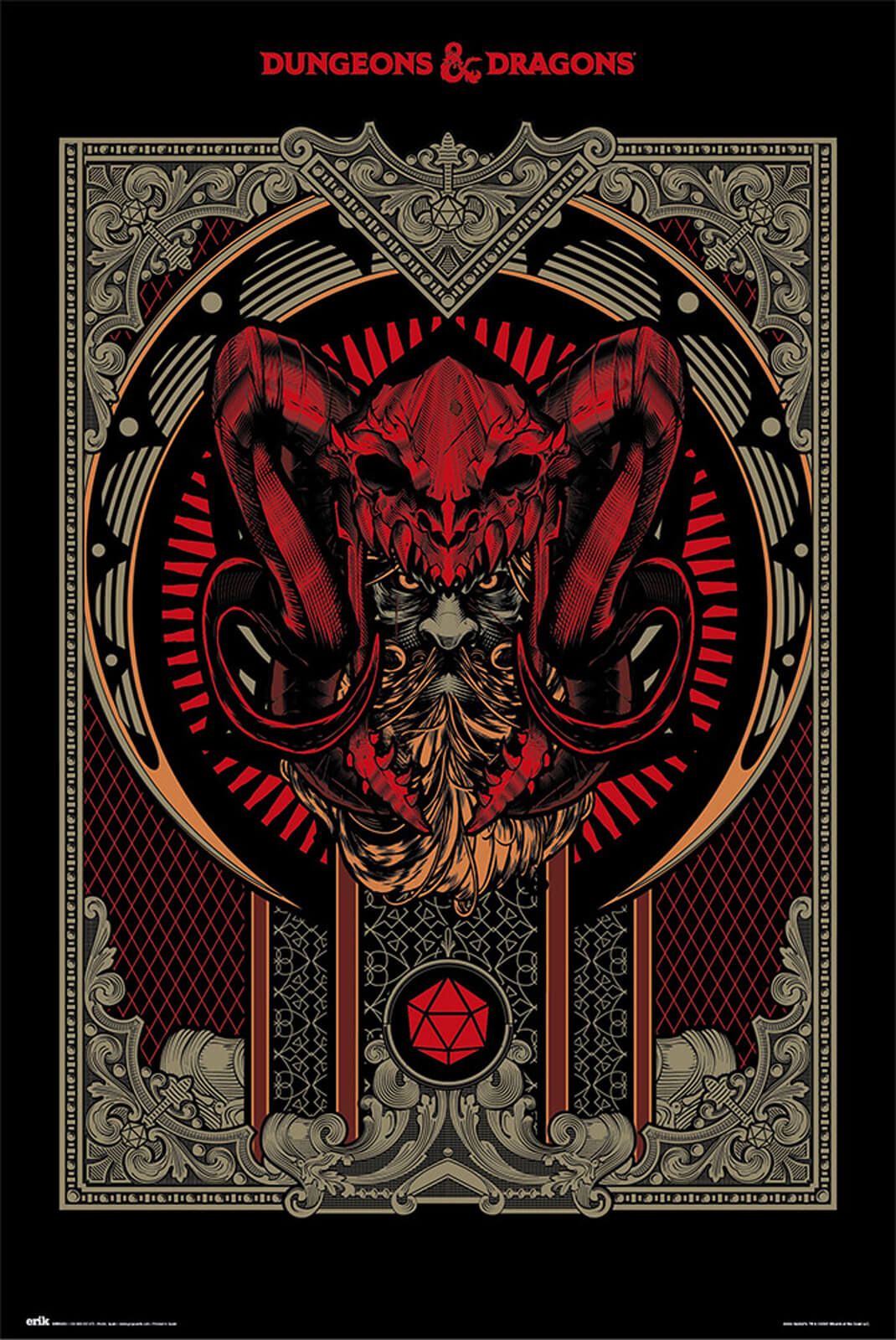 Dungeons Dragons Player s Handbook Poster Dungeons Dragons