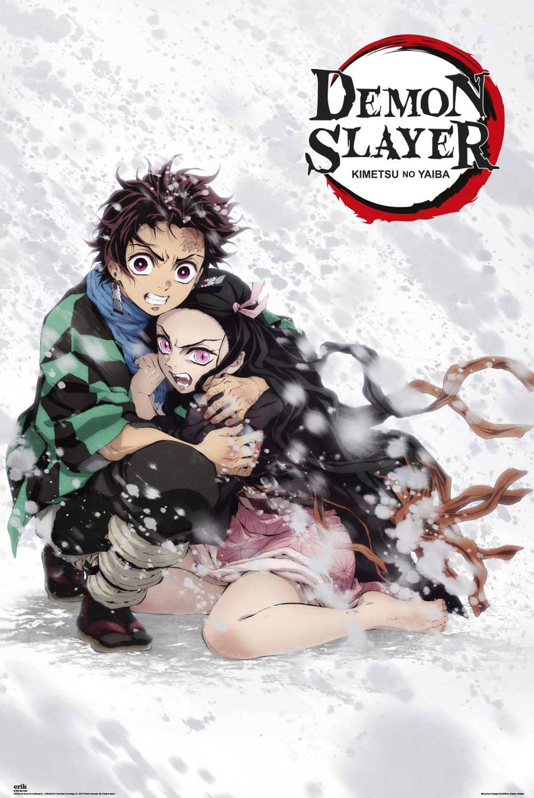 Demon Slayer Tanjiro and Nezuko Poster