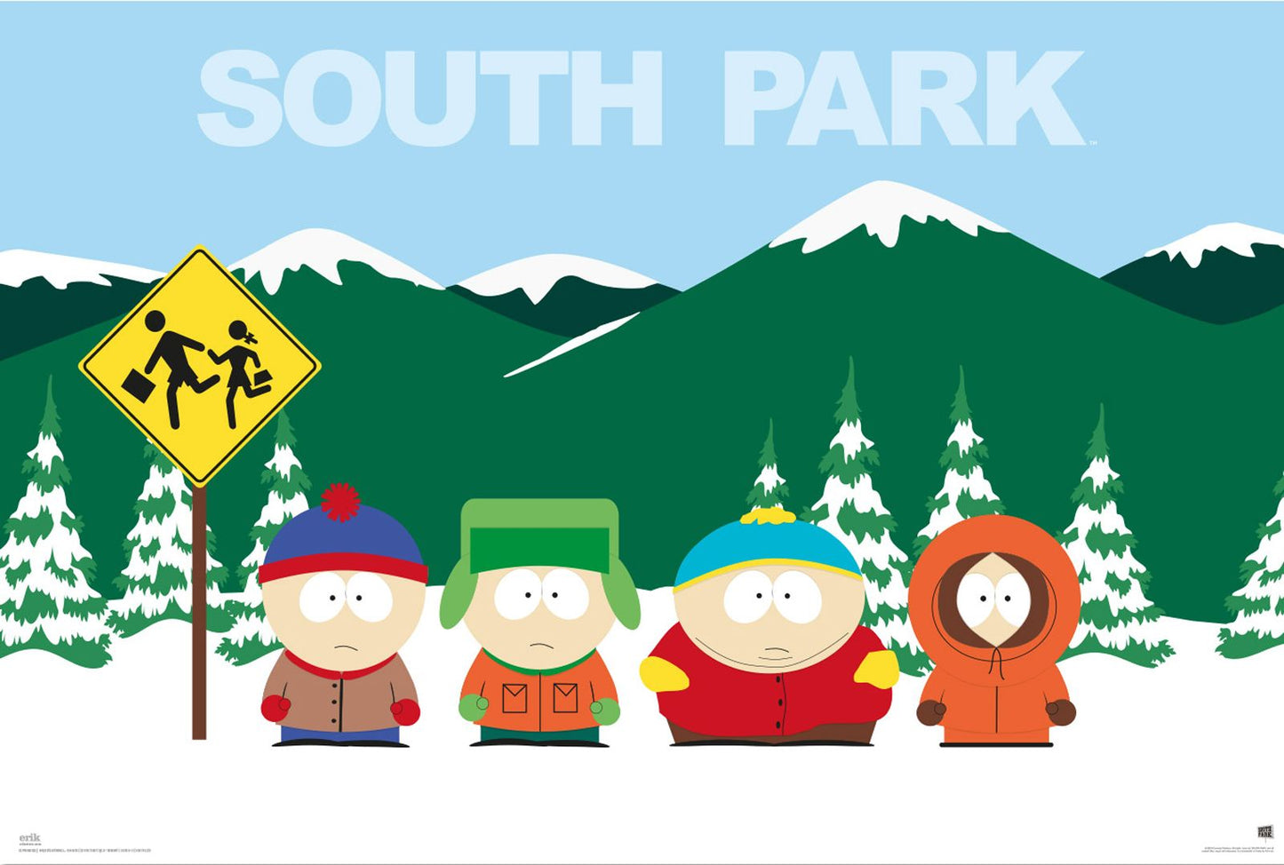 South Park Characters Poster South Park