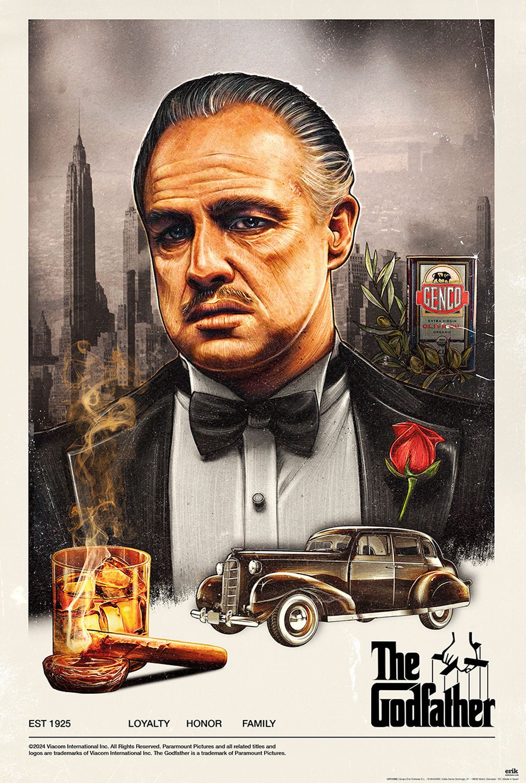 The Godfather Art Poster