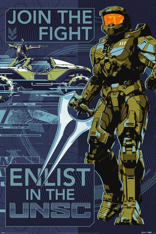 Halo Infinite Join the Fight Poster