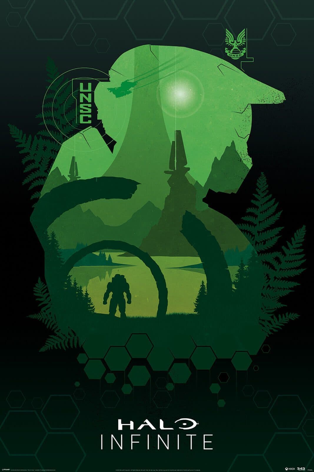 Halo Infinite Lakeside Poster