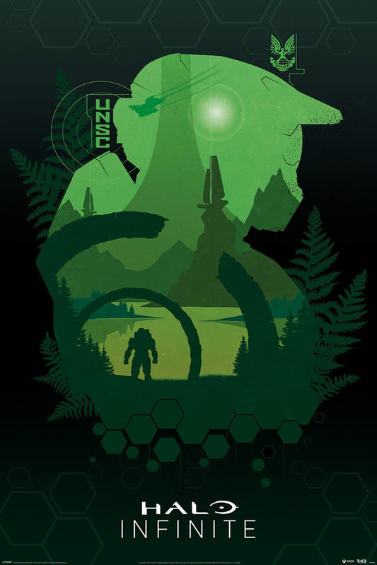 Halo Infinite Lakeside Poster